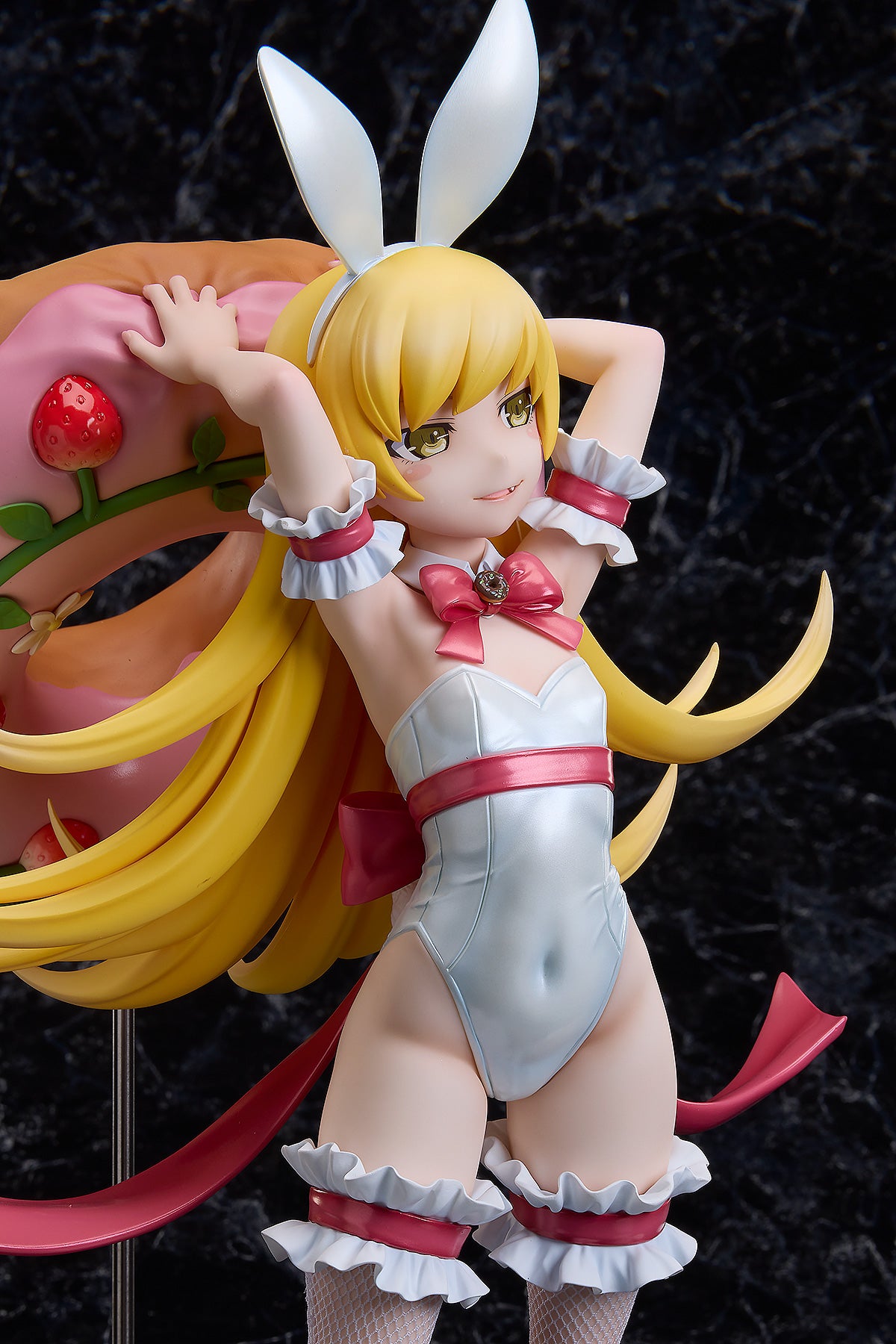 白 バニーフィギュア FREEing 1/4スケール 物語〉シリーズ 忍野忍 白バニーVer. 1/4スケールフィギュア – A