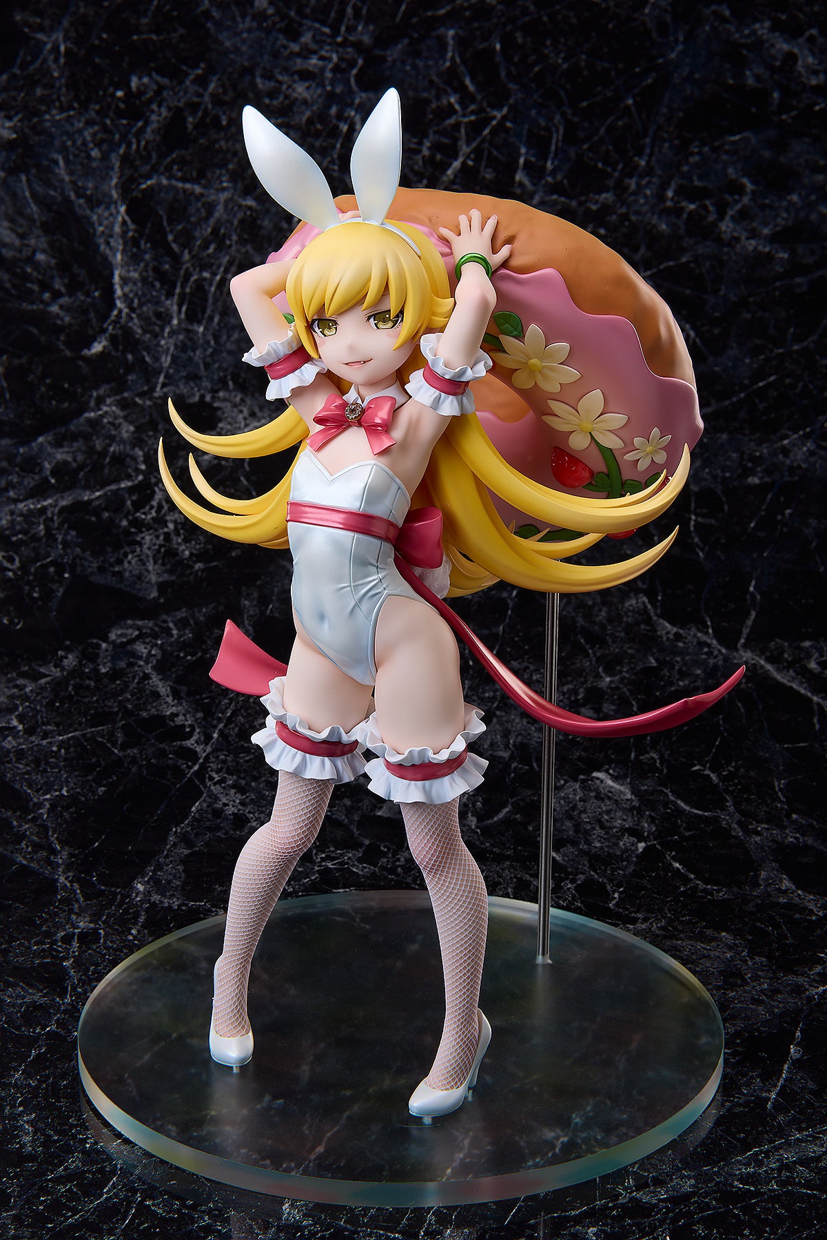 物語〉シリーズ 忍野忍 白バニーVer. 1/4スケールフィギュア – A